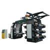 automatic stack flexographic printer for plastic bag 6 color