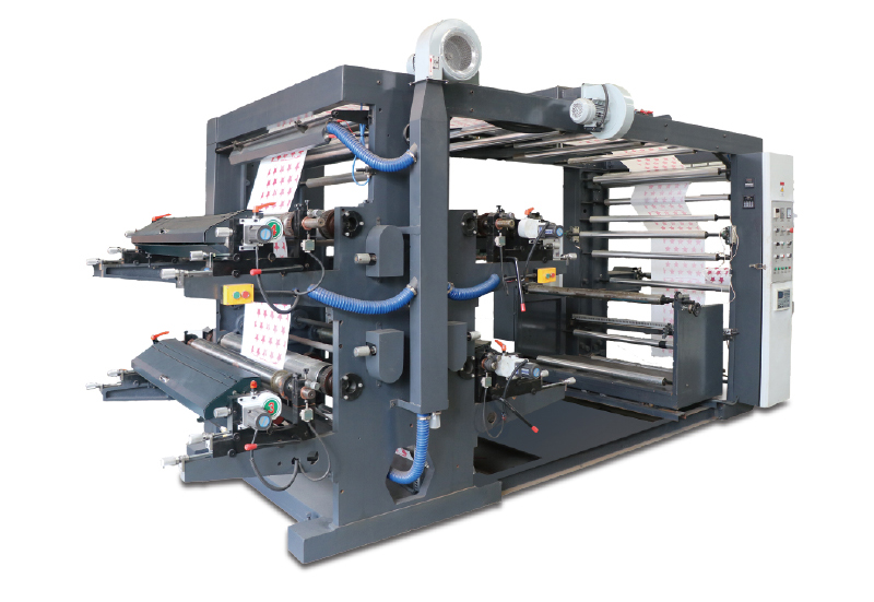 4-Color Stack Type Flexographic Printing Machine